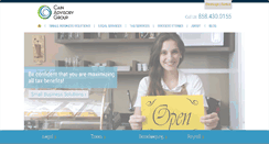 Desktop Screenshot of cainadvisorygroup.com
